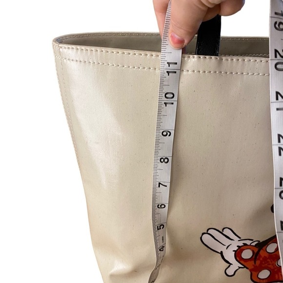 Kate Spade x Disney Minnie Mouse Francis Womens Tote Bag Cream OS - Picture 16 of 16